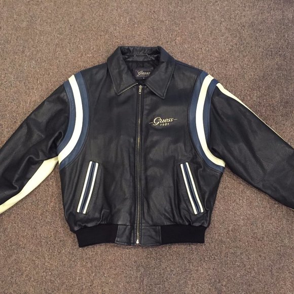 Guess Other - Guess Leather Jacket (vintage)